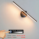 GobekUsa Linear LED Vanity Wall Light with Switch, 300° Rotation, 41CM - Nordic Minimalist Style