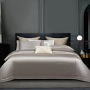 GobekUsa 1000TC Egyptian Cotton Embroidery Bedding Set with Duvet Cover, Sheet, Pillowcase