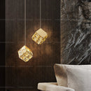GobekUsa Crystal Bedside Chandelier Wall Light for Designer Living Room and Hotel Bedroom