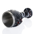 GobekUsa Baphomet Wine Glass Horn Cocktail Stainless Steel Goblet Whiskey Cup Bar Drinkware