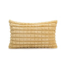GobekUsa Geometric Tufted Plush Cushion Cover for Stylish Home Decor