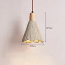 GobekUsa LED Cement Pendant Lamp Creamy Style Wabi-sabi E27