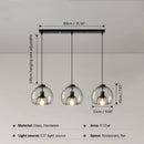 GobekUsa Glass Ball LED Pendant Lights for Home, Office, and Restaurant Decor