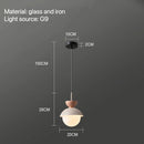 GobekUsa Glass Ball Pendant Lamp: Modern Nordic Light Fixture for Home Decor, Kitchen, Dining, Bedroom