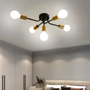 GobekUsa Brass Ceiling Light: Modern Restaurant Home Decor, E27 Bedroom Kitchen Living Room Fixture
