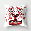 GobekUsa Christmas Cushion Cover 45x45cm Xmas Pillowcase for Sofa - Happy New Year 2023
