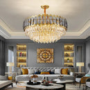 GobekUsa Crystal Ceiling Chandelier for Modern Living Room Decor