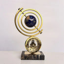 GobekUsa Clock Globe Decoration: Elegant Office & Living Room Home Decor