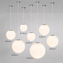 GobekUsa Glass Ball Pendant Lights: Elegant Globe Hanging Lamps for Home, Restaurant & Bar.