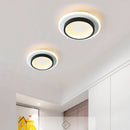 GobekUsa LED Ceiling Lamp: Square Round Indoor Lighting, Bedroom, Entrance Hall, Neutral/Cool/Warm White