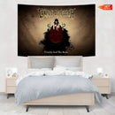 GobekUsa Gothic Rock Band Tapestry for Bar or Basement Wall Decor