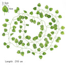 GobekUsa 12pcs 2.2M Ivy Green Garland String Wall Decoration Artificial Plants