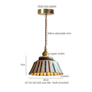 GobekUsa Beige Ceramic LED Pendant Lamp for Home and Commercial Spaces