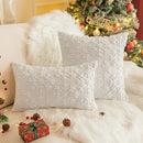 GobekUsa Christmas Plush Pillow Case Set - Festive Holiday Sofa Decor, 2023