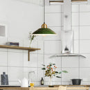 GobekUsa Iron Industrial Chandeliers, Nordic Pendant Light for Home, Retro Loft Hanging Lamps