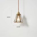 GobekUsa Glass Copper LED Pendant Lights: Modern Nordic Lighting for Home, Dining, & Restaurant
