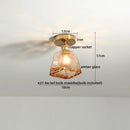 GobekUsa LED Glass Ceiling Lamp Modern Indoor Lighting Fixture