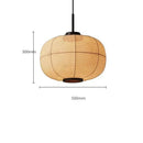 GobekUsa Japanese Wabi Sabi Fabric Pendant Light: Traditional and Creative Lighting for Dining Room