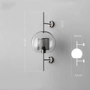 GobekUsa Industrial Wind Grid Wall Lamp for Living Room, Bedroom, Restaurant, Study, Loft