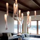 GobekUsa Elegant LED Glass Chandelier for Luxury Home Decor