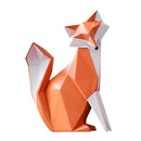 GobekUsa Fox Figurine Resin Art Sculpture for Modern Home Decor and Gifts