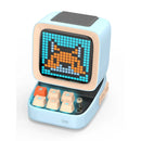GobekUsa Ditoo Retro Pixel Art Bluetooth Speaker Alarm Clock LED Display Board