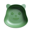 GobekUsa Bear Shape Fruit Plate Kitchen Tableware Desktop Trash Tray Cute Cartoon Snack Dish