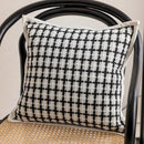 GobekUsa Geometric Jacquard Cushion Cover 45*45 Modern Design Sense Pillowcase