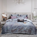 GobekUsa 1500TC Egyptian Cotton Silk Jacquard Bedding Set for Queen King Beds