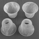 GobekUsa Alabaster Glass Shade Bell Light Fixture Replacement Cover for Fan Chandelier Sconce
