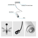 GobekUsa Adjustable Beam LED Track Light for Home, Store, Shop, Mall Lighting