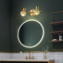 GobekUsa Crystal Gold Wall Lamp: Luxury Modern Led Indoor Lighting for Living Room, Bedroom, Study.