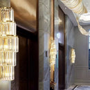 GobekUsa Crystal Nordic Wall Lamp Modern Luxury Home Decor Wall Sconce