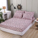 GobekUsa Golden Feather Fitted Sheet Set: 120/150/180Cm + 2 Pillowcases