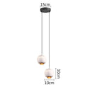 GobekUsa Ball Pendant Lights for Bedroom, Dining Room, and Kitchen Island