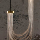 GobekUsa LED Acrylic Pendant Light for Bedroom and Dining Room