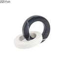 GobekUsa Geometric Knot Sculpture Desk Decor - Abstract Square Ring Statue