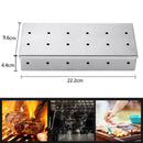 GobekUsa BBQ Smoker Box Wood Chips for Charcoal Gas Grill - Infuse Meat with Flavor