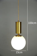 GobekUsa Gold Ball LED Ceiling Chandelier for Luxurious Home Decor Lighting