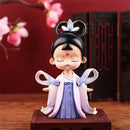 GobekUsa Chinese Hanfu Court Princess Resin Statue Ornament for Bookshelf Decor