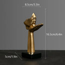 GobekUsa Abstract Figurines Office Desk Decoration Modern Art Figurine Statue Home Decor
