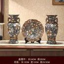 GobekUsa Resin Vase Dried Flowers Arrangement for Living Room Decor