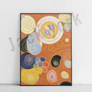 GobekUsa Abstract Art Canvas Wall Print Modular Exhibition for Home Decor