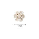 GobekUsa Elegant Porcelain Peony Flower Wall Ornaments