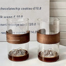 GobekUsa Guanshan Hanging Ear Coffee Cup Glass Water Cup for Hand Brew Latte Tea Drink