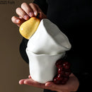GobekUsa Fun Fruits Ceramic Mug Lemon/grape Dining Coffee Afternoon Tea Cup