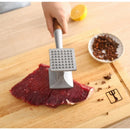 GobekUsa Double Faced Meat Tenderizer for Kitchen - Stainless Steel Meat Hammer