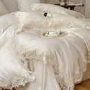 GobekUsa French Wedding Chic 1000TC Egyptian Cotton Bedding Set