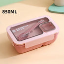GobekUsa Bento Box Set with Tableware | Leakproof Microwave Food Container