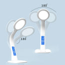 GobekUsa LED Desk Lamp - USB Chargeable, Dimmable, Foldable, Eye Protection, Study Lighting